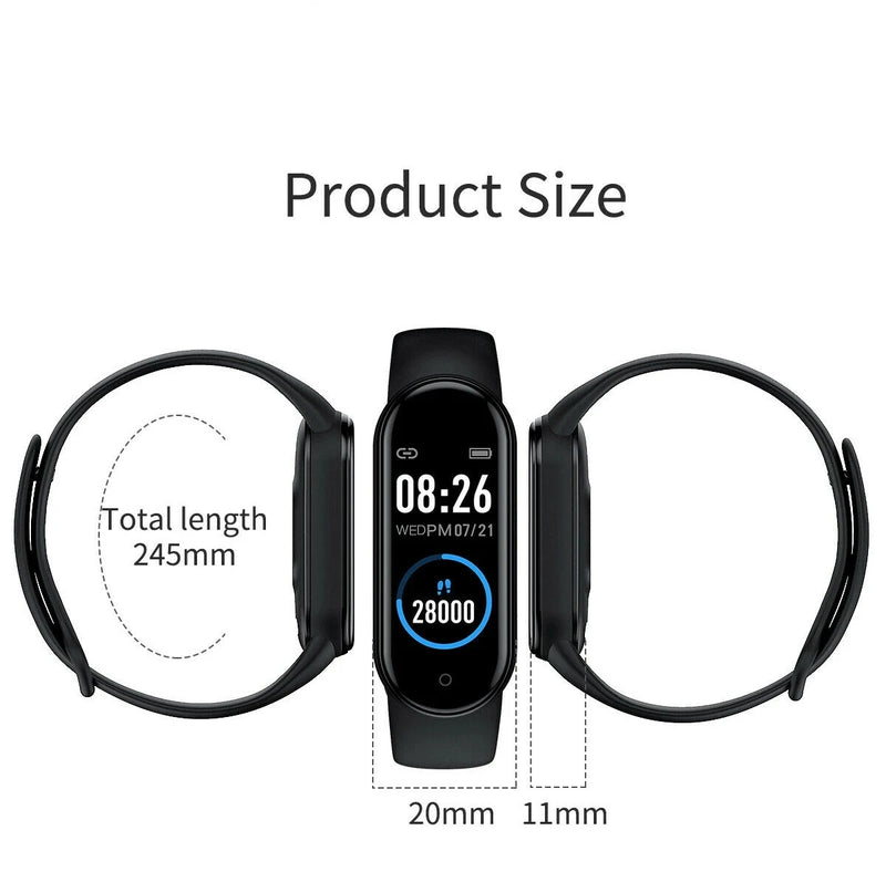 Relógio Unissex M5 SmartWatch Color